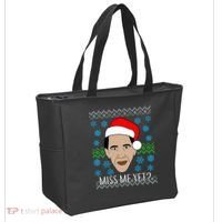 You Miss Me Yet Obama Ugly Christmas Tote Bag thumb 2