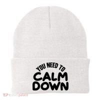 You Need To Calm Down Beanie thumb 0