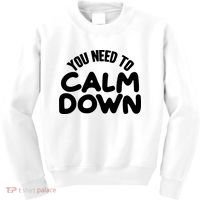 You Need To Calm Down Kids Sweatshirt thumb 0