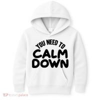 You Need To Calm Down Kids Hoodie thumb 0