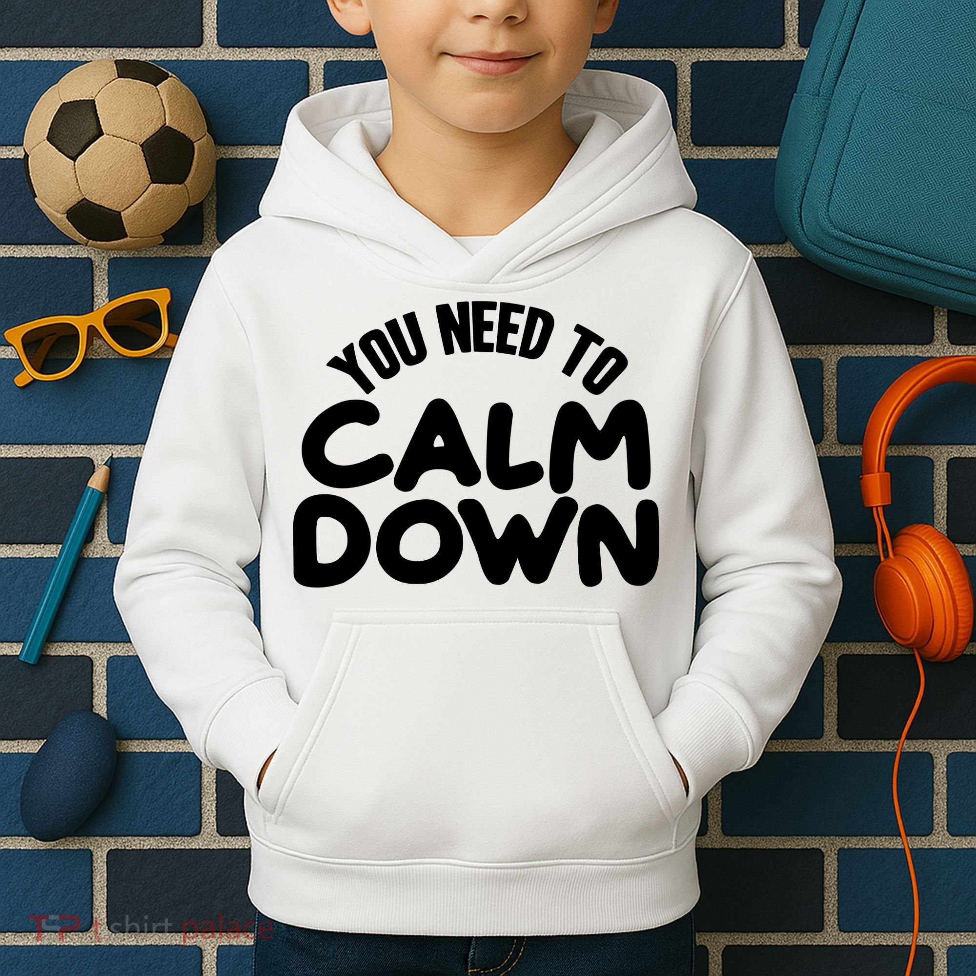 You Need To Calm Down Kids Hoodie