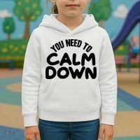 You Need To Calm Down Kids Hoodie thumb 3