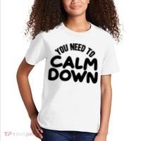 You Need To Calm Down Kids T-Shirt thumb 2