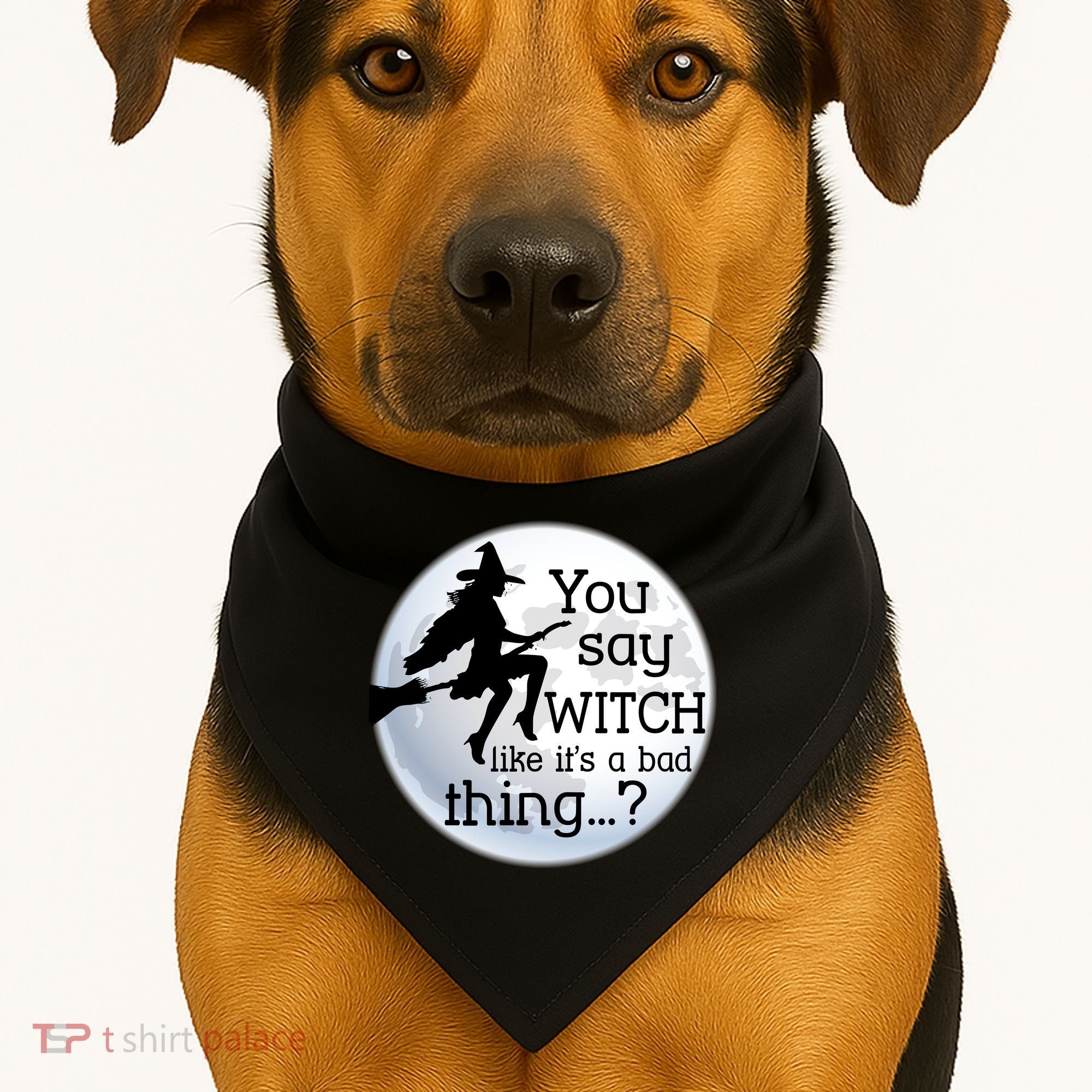 You Say Witch Like It's A Bad Thing USA-Made Doggie Bandana