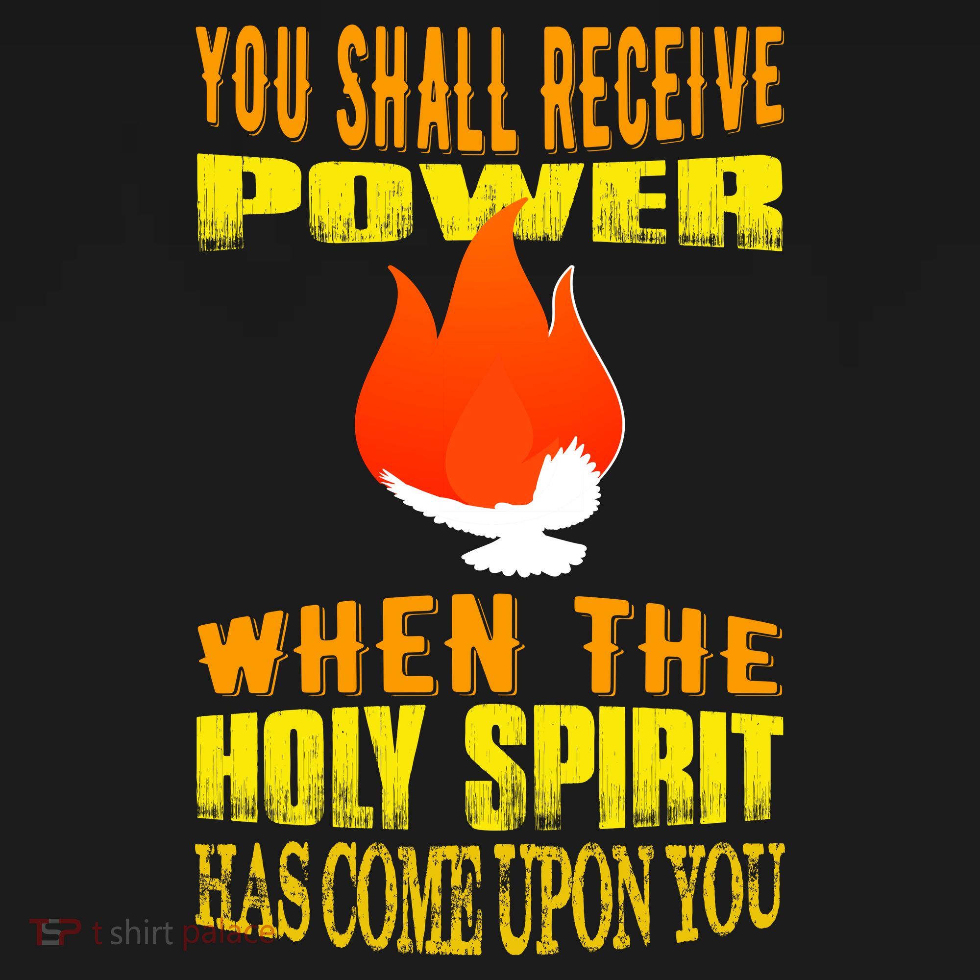 You shall receive power when the Holy Spirit has come upon you Acts 1:8 Women's Hoodie