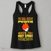 You shall receive power when the Holy Spirit has come upon you Acts 1:8 Women's Tank Top thumb 3