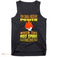 You shall receive power when the Holy Spirit has come upon you Acts 1:8 Tank Top thumb 0