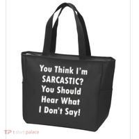 You Think I'm Sarcastic? Tote Bag thumb 3