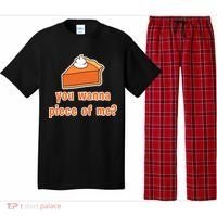 You Wanna Piece of Me Thanksgiving Pumpkin Pie Pajama Set thumb 0