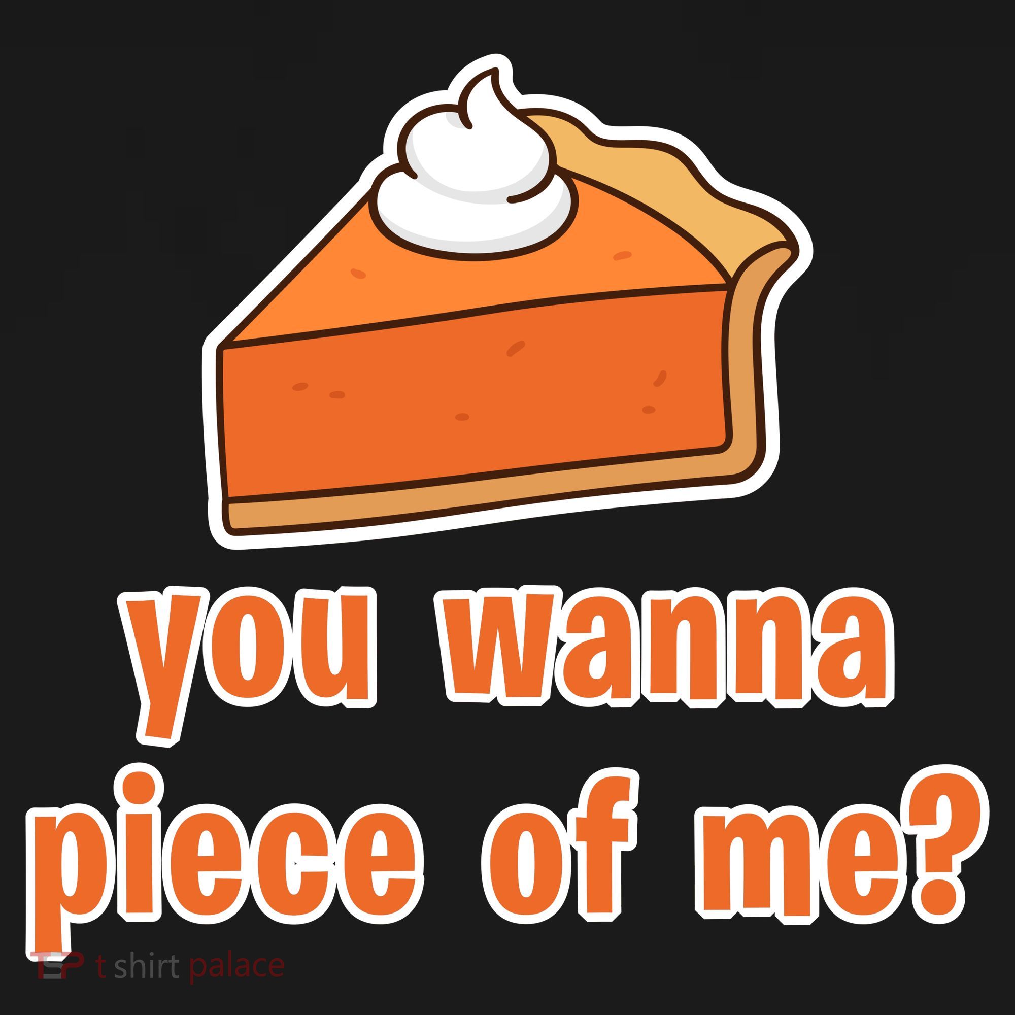 You Wanna Piece of Me Thanksgiving Pumpkin Pie Women's Hoodie