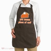 You Wanna Piece of Me Thanksgiving Pumpkin Pie Apron thumb 2