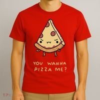 You Wanna Pizza Me? T-Shirt thumb 3