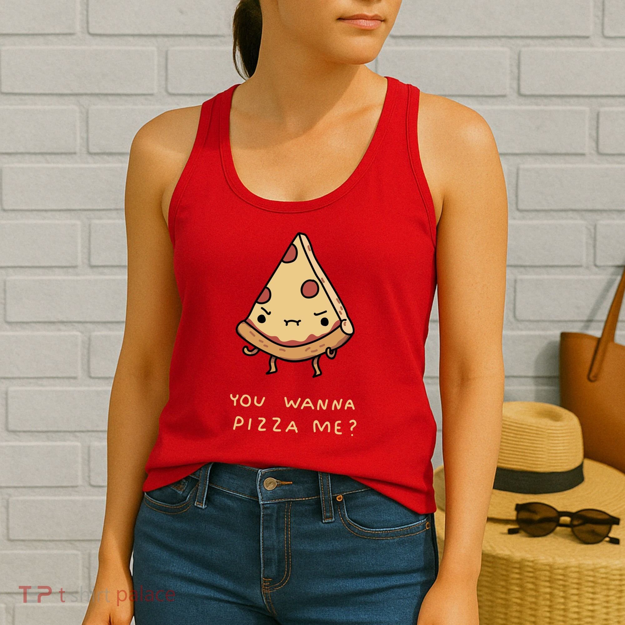 You Wanna Pizza Me? Women's Tank Top