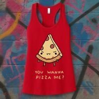 You Wanna Pizza Me? Women's Tank Top thumb 3