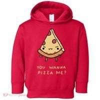 You Wanna Pizza Me? Toddler Hoodie thumb 0