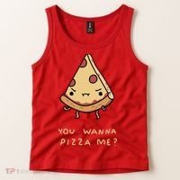 You Wanna Pizza Me? Tank Top thumb 2