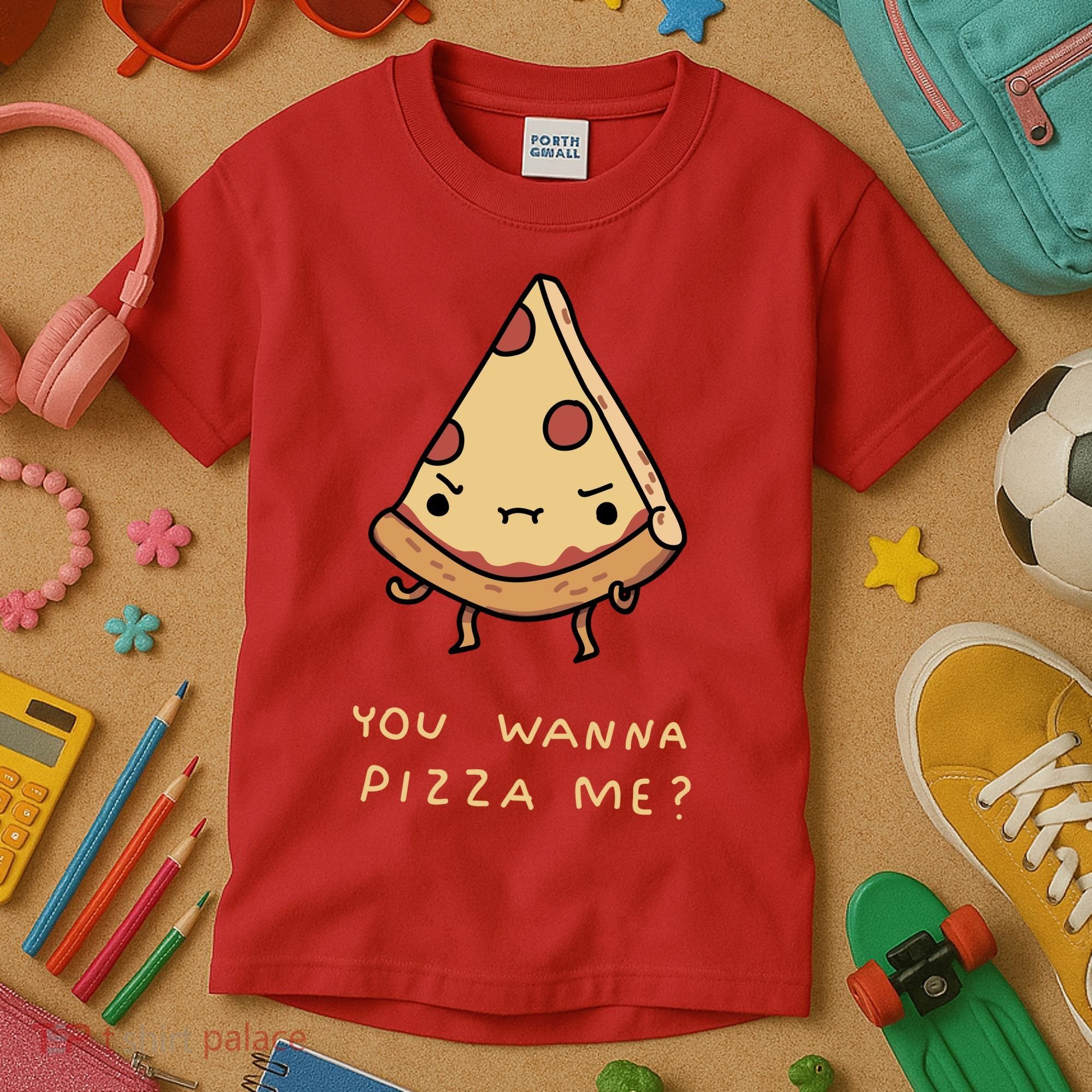 You Wanna Pizza Me? Kids T-Shirt