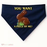 You Want A Piece Of Me? USA-Made Doggie Bandana thumb 0