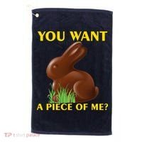 You Want A Piece Of Me? Golf Towel thumb 0