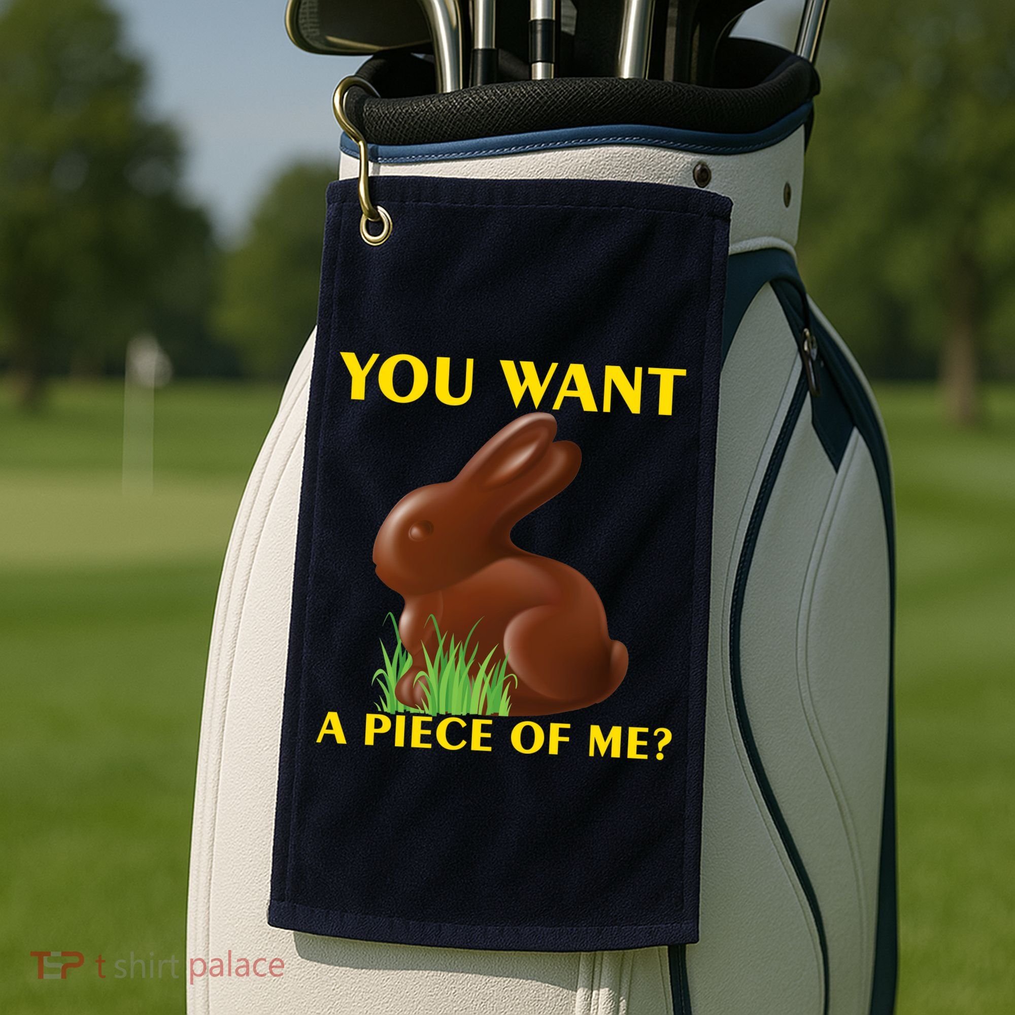 You Want A Piece Of Me? Golf Towel
