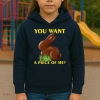 You Want A Piece Of Me? Kids Hoodie thumb 3