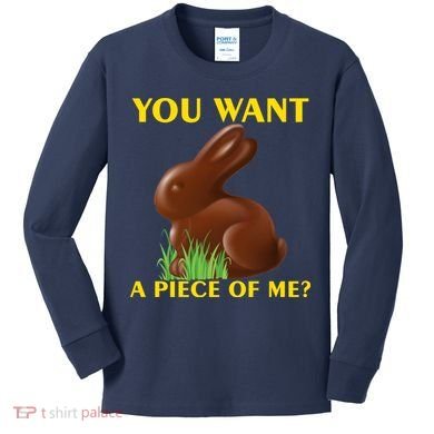 You Want A Piece Of Me? Kids Long Sleeve Shirt