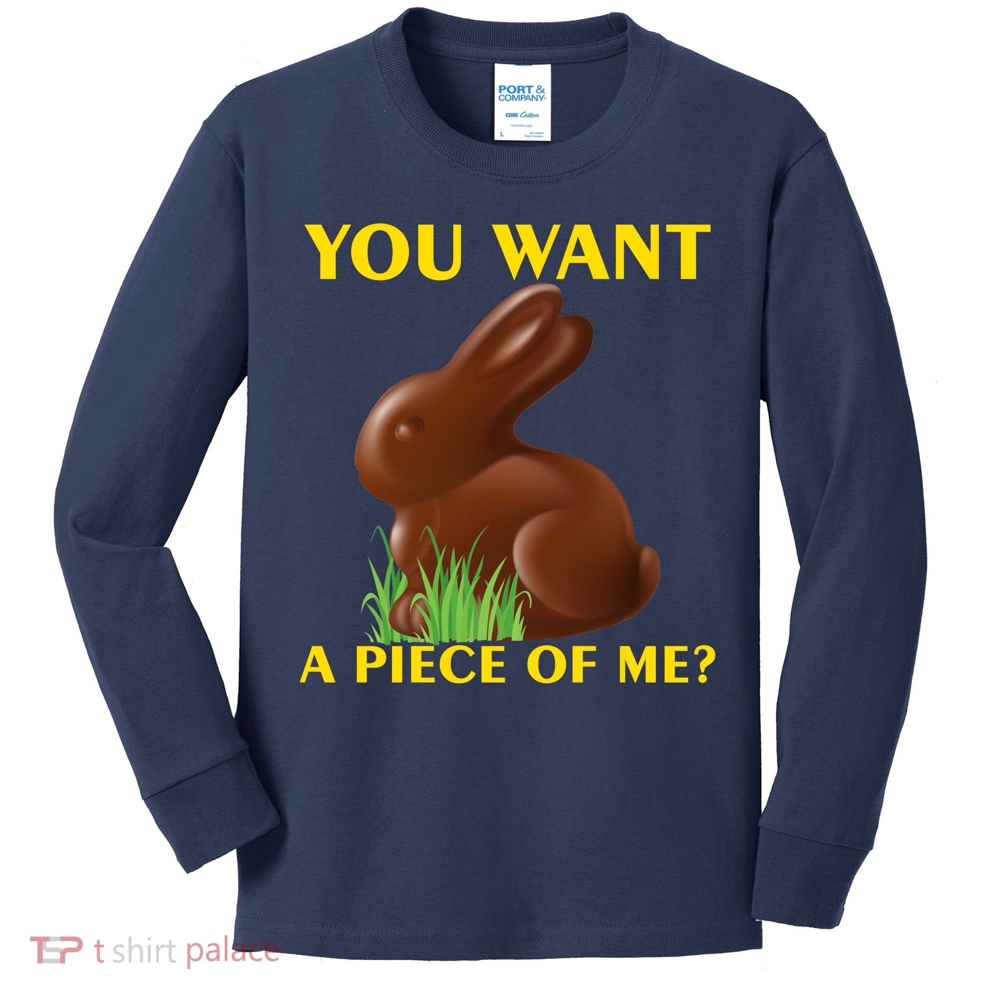You Want A Piece Of Me? Kids Long Sleeve Shirt