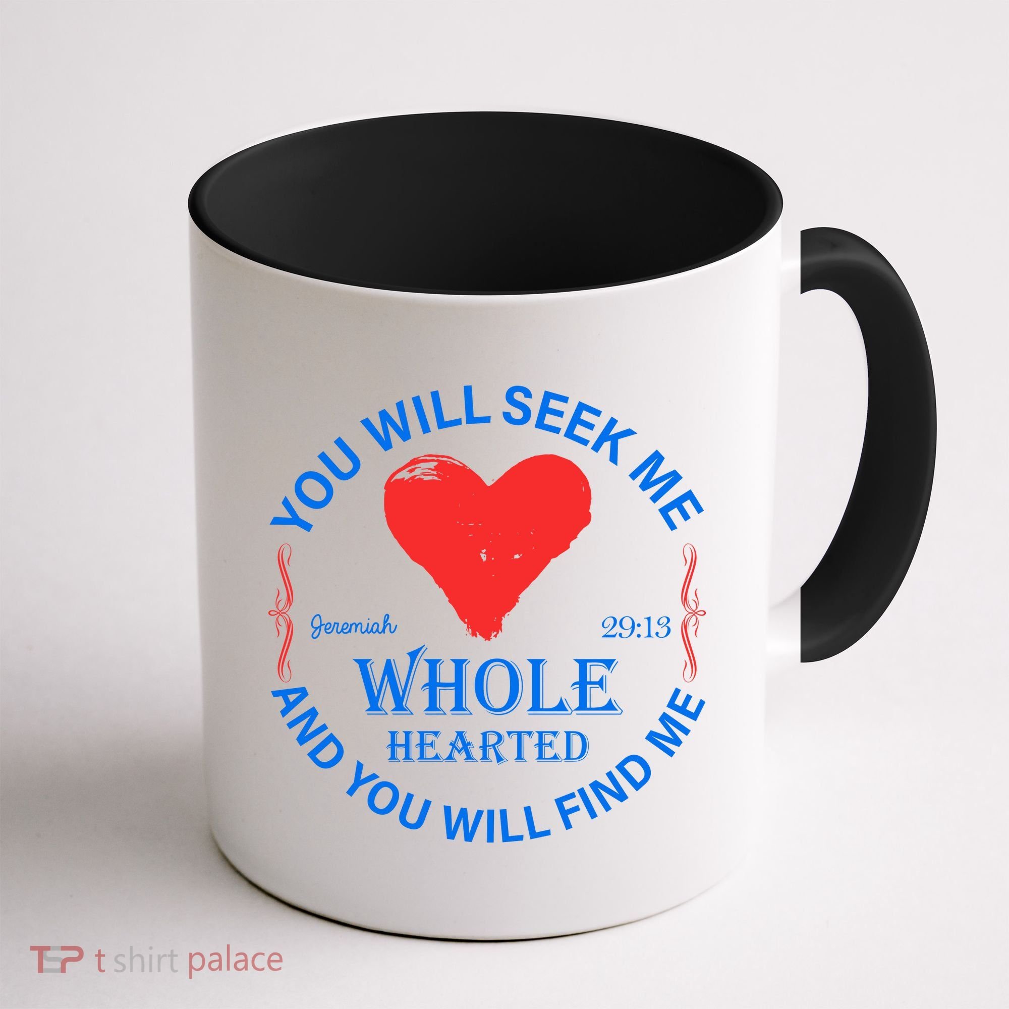 You Will Seek Me Gospel Verse Coffee Mug