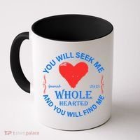 You Will Seek Me Gospel Verse Coffee Mug thumb 0