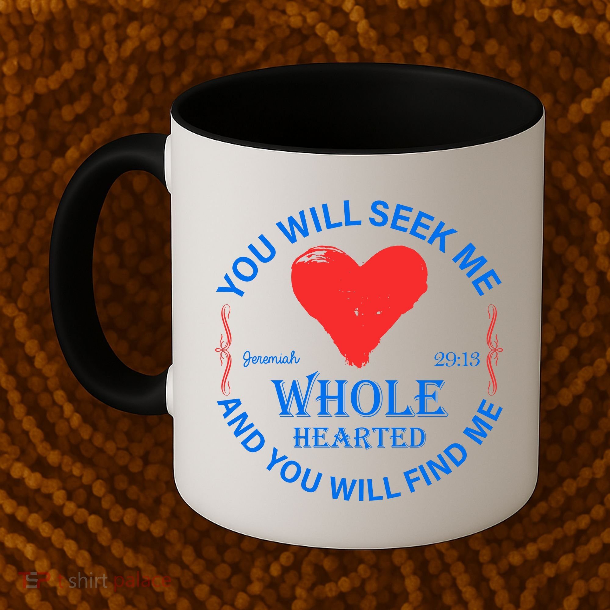 You Will Seek Me Gospel Verse Coffee Mug