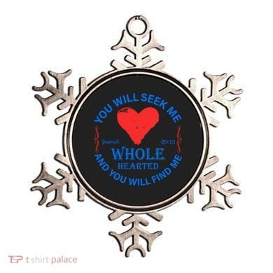 You Will Seek Me Gospel Verse Ornament