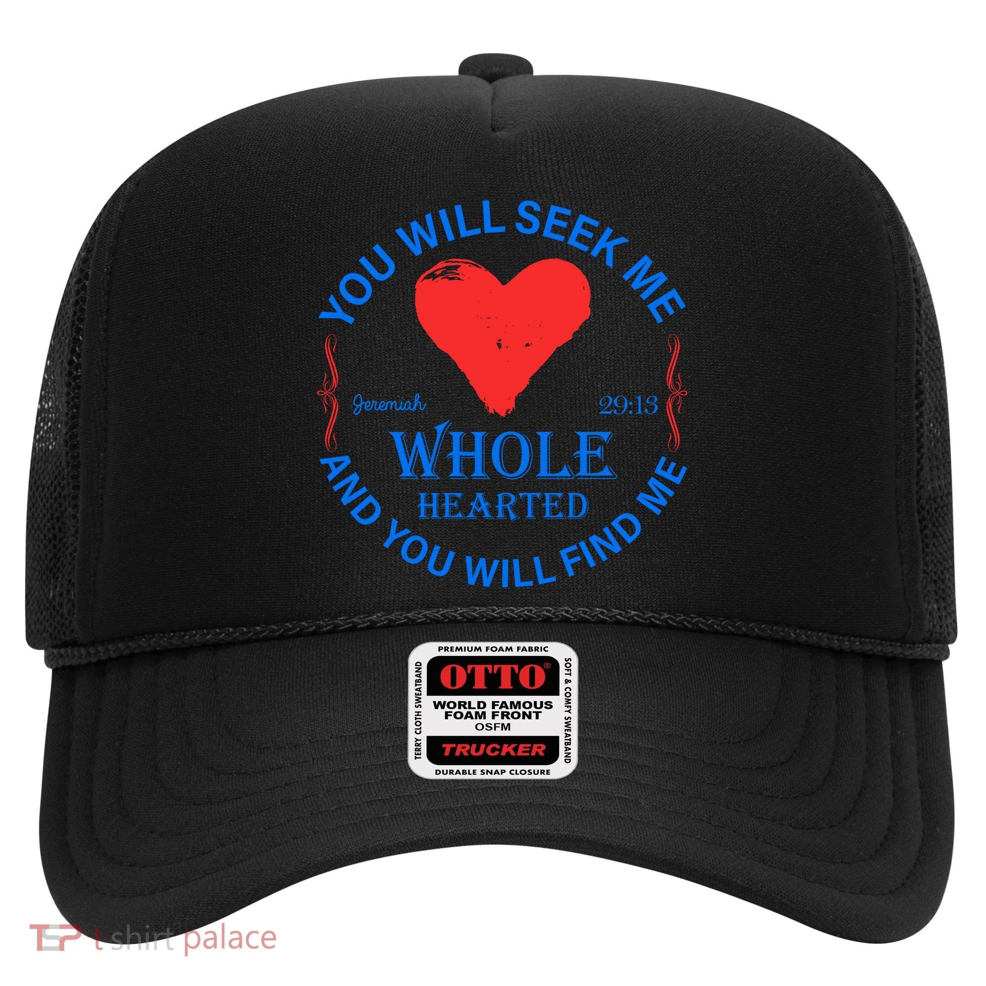 You Will Seek Me Gospel Verse Hat