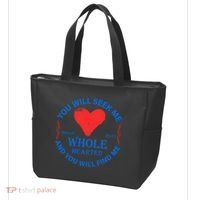 You Will Seek Me Gospel Verse Tote Bag thumb 3