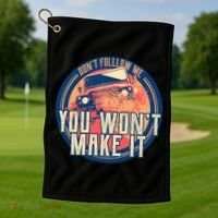 You Won't Make It Off-Roading Golf Towel thumb 1