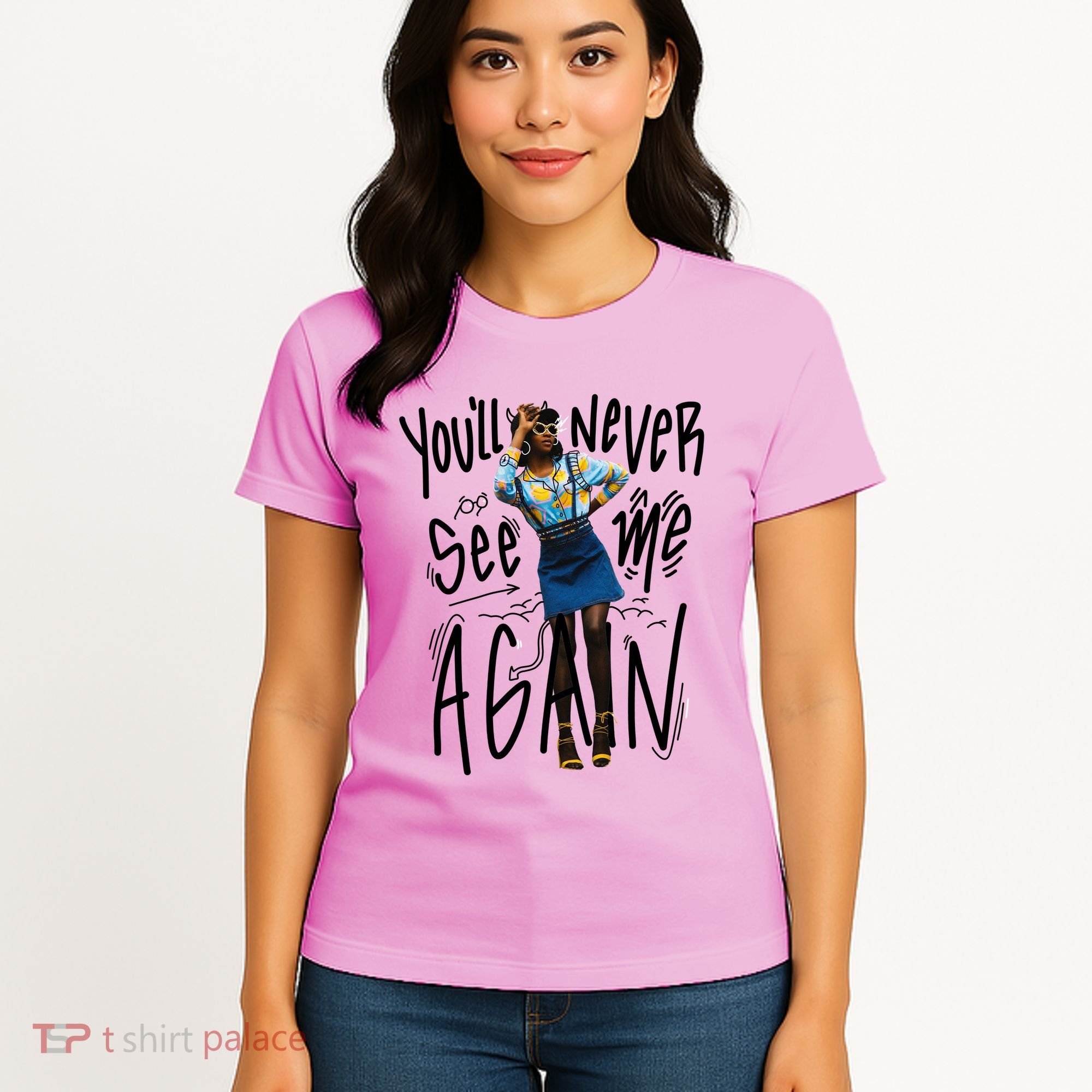 You'll Never See Me Again Girl Women's T-Shirt