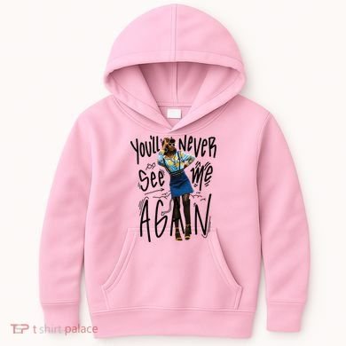 You'll Never See Me Again Girl Kids Hoodie