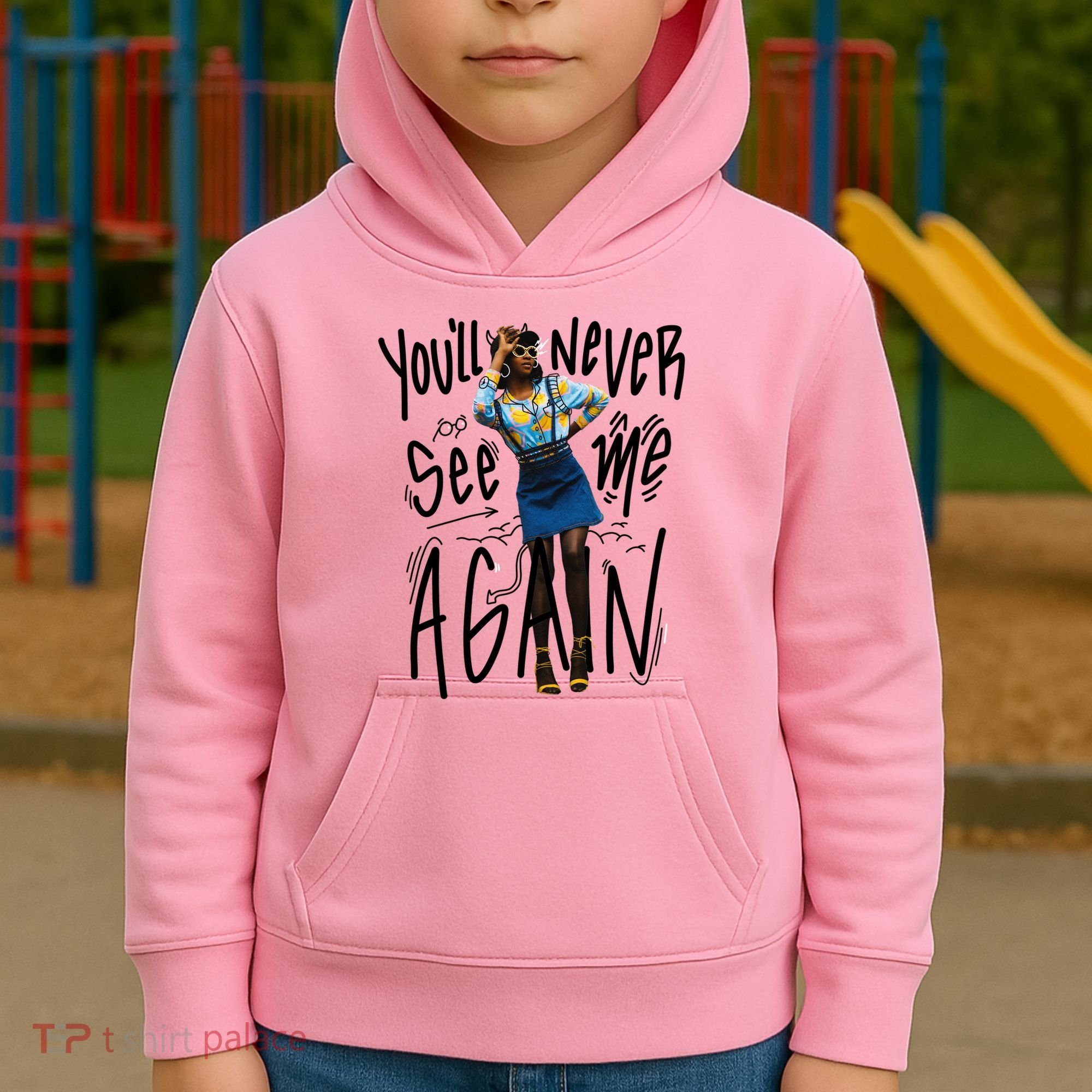 You'll Never See Me Again Girl Kids Hoodie