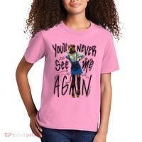 You'll Never See Me Again Girl Kids T-Shirt thumb 2