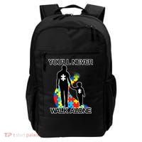 You'll Never Walk Alone Autism Awareness Backpack thumb 0