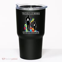 You'll Never Walk Alone Autism Awareness Tumbler thumb 0