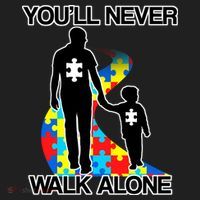 You'll Never Walk Alone Autism Awareness Tumbler thumb 3
