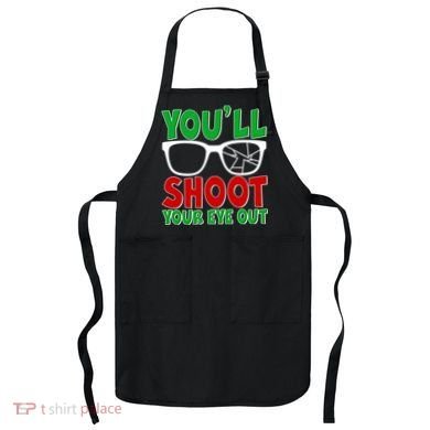 You'll Shoot Your Eye Out Christmas Apron