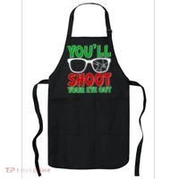 You'll Shoot Your Eye Out Christmas Apron thumb 0