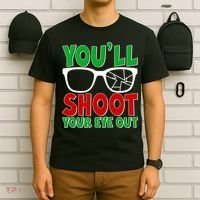 You'll Shoot Your Eye Out Christmas T-Shirt thumb 6