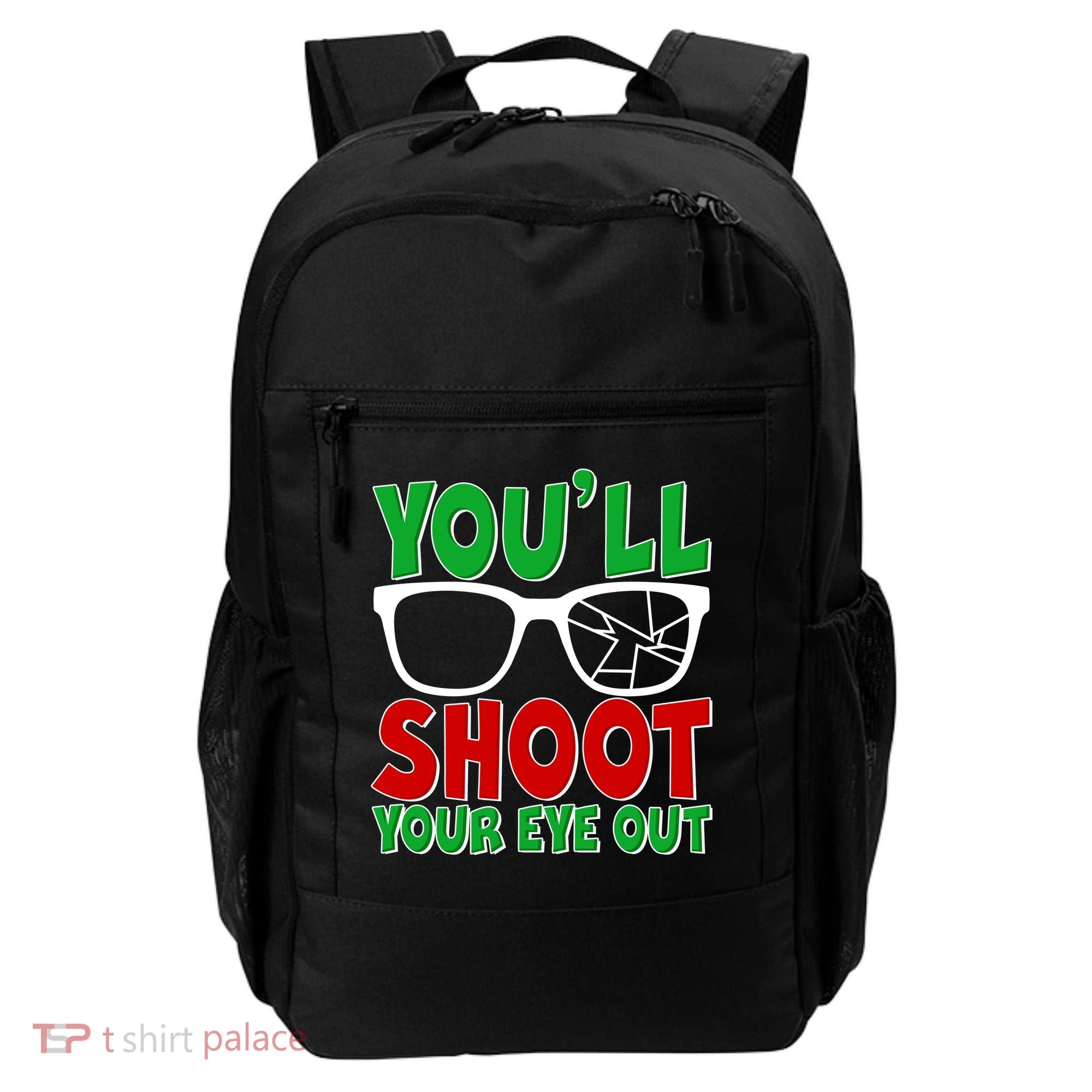 You'll Shoot Your Eye Out Christmas Backpack
