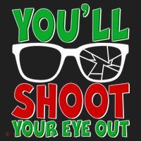 You'll Shoot Your Eye Out Christmas Hat thumb 2
