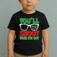 You'll Shoot Your Eye Out Christmas Toddler T-Shirt thumb 2