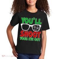 You'll Shoot Your Eye Out Christmas Kids T-Shirt thumb 2