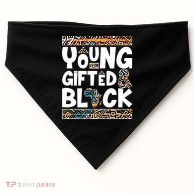 Young Gifted And Black USA-Made Doggie Bandana