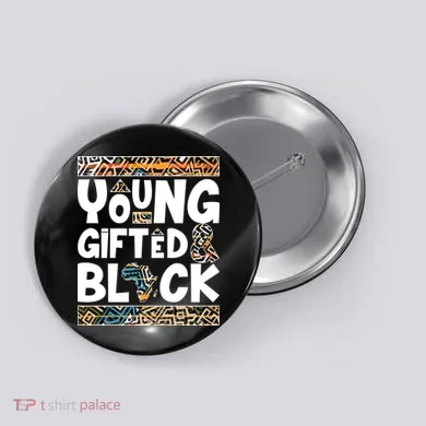 Young Gifted And Black Button